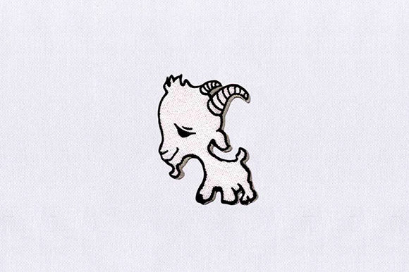 Baby Goat Side: A Smart Embroidery Choice for Small Business Brands