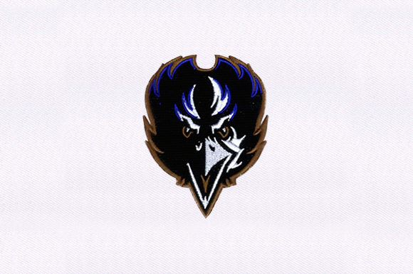 Black Raven Bird Face Embroidery Review