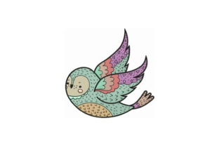 Decorated Bird: A Seasonal Embroidery Workhorse