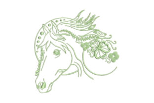 Linework Horse: A Craft Fair-Ready Embroidery Design