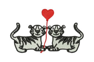 Lover Tigers Embroidery Design Review