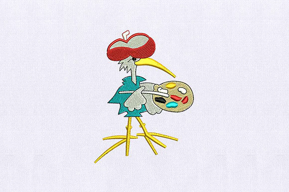 Painter Bird Embroidery Design Review