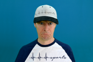 Sports Heartbeat Redwork