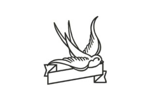 Swallow Tattoo Embroidery Design Review